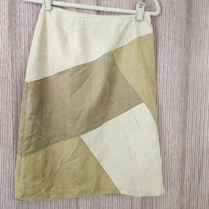 Liz Claiborne Sport Patchwork Skirt - Size 4